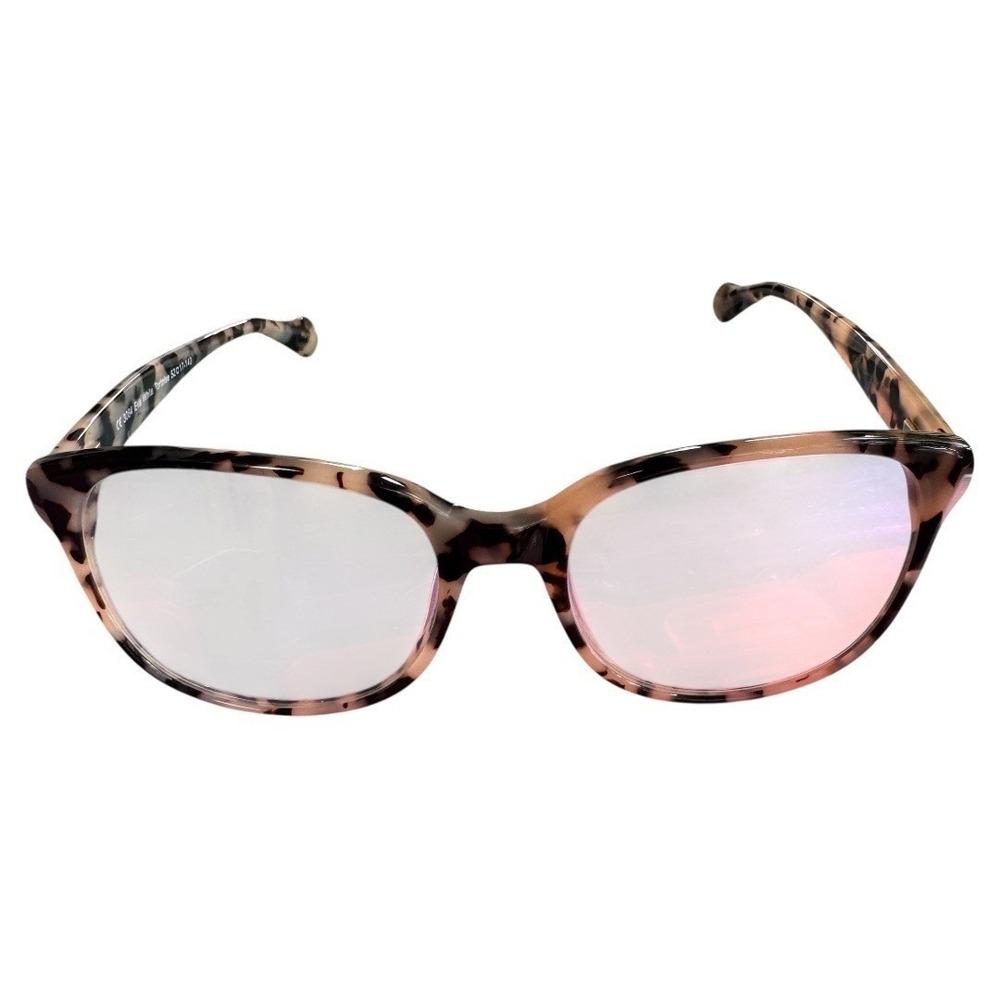 KAM DHILLON 3084 Designer Reading Glasses White Tortoise 52-17-140 Women